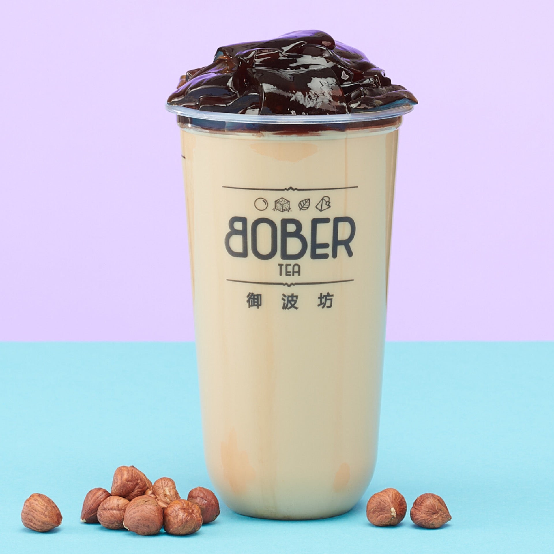 3 Brother Hazelnut Milk Tea (Boba, GJ, Pud)